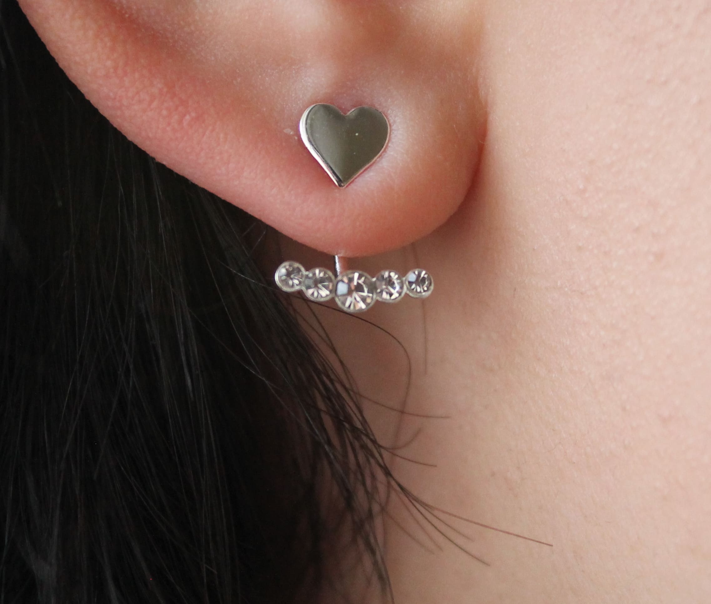 Jacket Corazón de Plata con Cristal